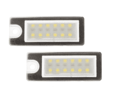 CO2 Súprava Led Osvetlenia Evidenčného Čísla, Autotune, Pre Volvo S60, Volvo S80, Volvo V70, Volvo Xc70, Volvo Xc90