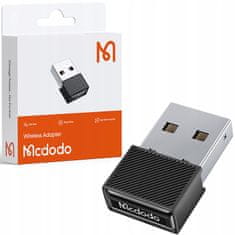 Mcdodo MCDODO ADAPTÉR USB PRIJÍMAČ BLUETOOTH 5.1 VYSIELAČ DO POČÍTAČA 7 ZARIADENÍ