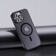 Mcdodo Mcdodo Magnetické Puzdro Číre Puzdro Vystužené Pre Magsafe Iphone 15 Pro Transparentné