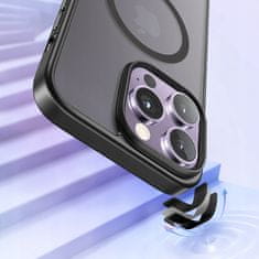 Mcdodo Mcdodo Magnetické Puzdro Číre Puzdro Vystužené Pre Magsafe Iphone 15 Black