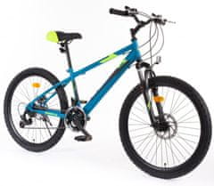 horský bicykel 24" Spirit sus full disc Gentle modrá