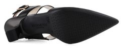 Hispanitas Dámske kožené sandále HV243369 Black/Humo (Veľkosť 40)