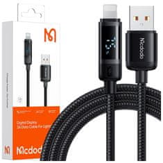 Mcdodo Mcdodo Nabíjačka Usb Lightning Rýchlonabíjací Kábel Pre Iphone 1M Led