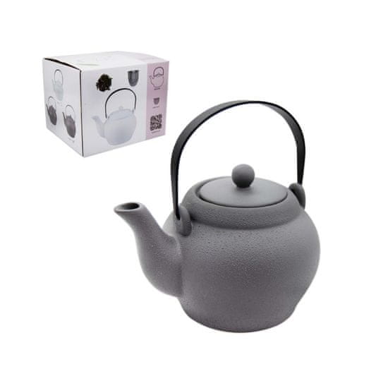 Bella Fiore Kanvica porcelán 900ml so sitkom GREY