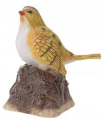 Koopman Záhradná figúrka okrasný spievajúci vták 6x6x11 cm