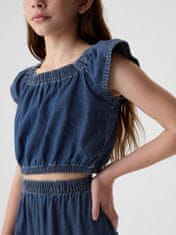 Gap Detský džínsový crop top XS