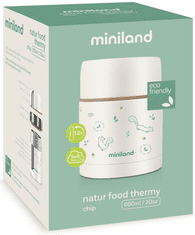 Miniland Baby Termoska na jedlo Natur veverička 600 ml