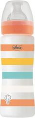 Chicco Fľaša dojčenská Well-being silikón 330 ml uni