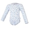 LITTLE ANGEL Body tričko šmyk s potlačou Outlast 86 sv.ľadovo modrá myšky