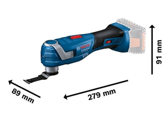 BOSCH Professional Multifunkčné náradie Akumulátorové Multipurpose tool GOP 185-LI (0.601.8G2.020)