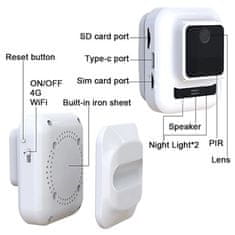 Secutek 4G WiFi minikamera M3