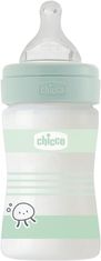 Chicco Fľaša dojčenská sklo Well-being silikón 150 ml uni