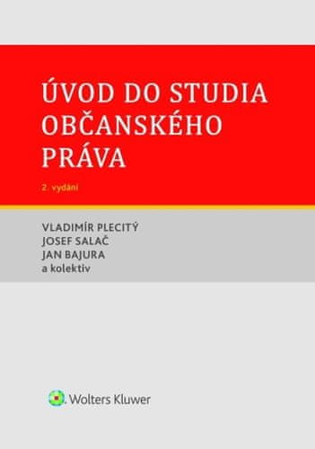 Vladimír Plecitý: Úvod do studia občanského práva