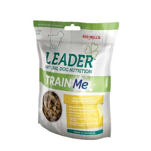 Leader Natural Train Me Chicken - Low Calorie 130g nízkokalorická pochúťka na výcvik s kuracím mäsom -aj pre šteňatá