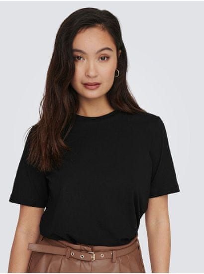 ONLY Topy a tričká pre ženy ONLY - čierna