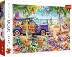 Trefl Puzzle Tropická dovolenka 2000 dielikov