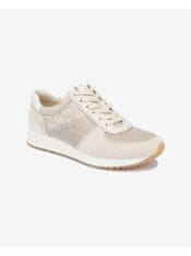 Michael Kors Béžové dámske tenisky so semišovými detailmi Michael Kors Allie Trainer 37