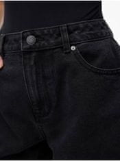 Vero Moda Čierne dámske džínsové kraťasy Vero Moda Zuri XS