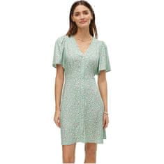 Vero Moda Dámske šaty VMALBA Regular Fit 10292845 Silt Green (Veľkosť L)