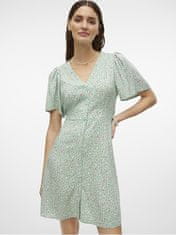 Vero Moda Dámske šaty VMALBA Regular Fit 10292845 Silt Green (Veľkosť L)