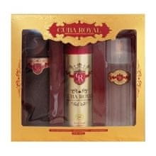 Cuba Cuba - Cuba Royal Gift Set 100 ml EDT, After Shave (after shave) Royal 100 ml and 200 ml Royal deospray 100ml 