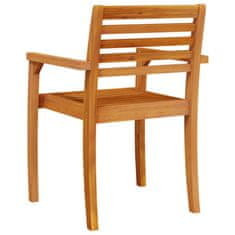 Vidaxl Záhradné stoličky 2 ks 59x55x85 cm akáciový masív