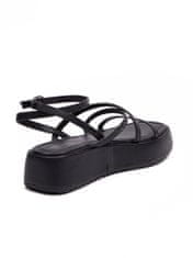 Orsay Čierne dámske sandále na platforme 40