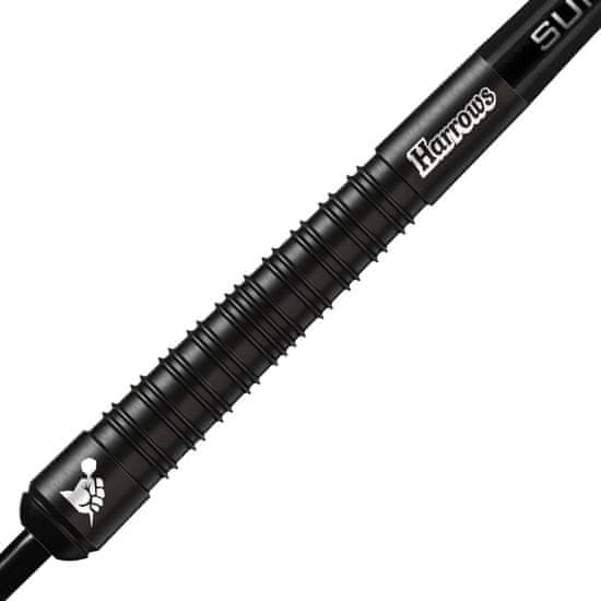 Harrows Šípky Steel Supergrip Black - 26g