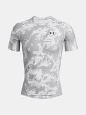 Under Armour Tričko UA HG IsoChill Prtd SS-GRY XXL