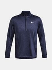 Under Armour Tričko UA Tech Vent 1/2 Zip-BLU S