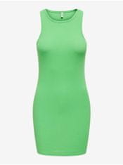 ONLY Svetlo zelené dámske púzdrové šaty ONLY Milli L
