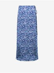 ONLY Modrá dámska kvetovaná maxi sukňa ONLY Nova XS