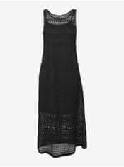 Vero Moda Čierne dámske krajkové šaty Vero Moda Honey XS