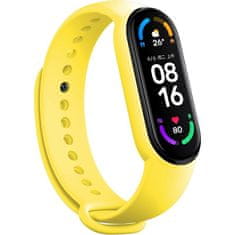 TopQ  Remienok pre Xiaomi Mi Band 5-6-7 yellow