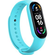 TopQ  Remienok pre Xiaomi Mi Band 5-6-7 light blue