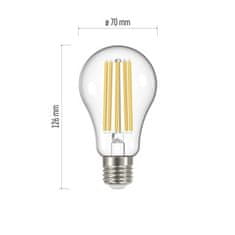 EMOS LED žiarovka Filament A70 / E27 / 17 W (150 W) / 2 452 lm / neutrálna biela