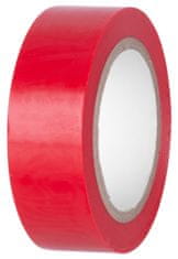 Páska E180RED, červená, izolačná, lepiaca, 19 mm, L-10 m, PVC (10 ks)