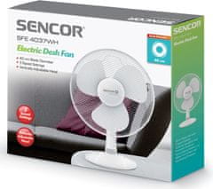 SENCOR stolný ventilátor SFE 4037WH-EUE3