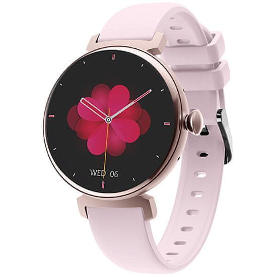 Wotchi AMOLED Smartwatch DM70 – Rose Gold - Pink