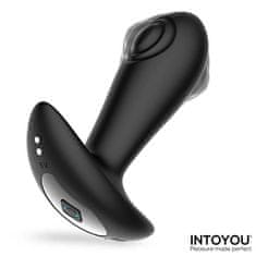 INTOYOU Intoyou Milton Dual Tapping Plug, pulzujúci análny kolík