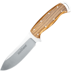 Fox Knives 445OL THE PERSIAN HUNTER lovecký nôž 12 cm, olivové drevo, kožené puzdro