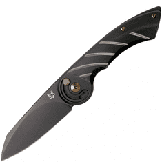 Fox Knives FX-550 TiB RADIUS vreckový nôž 7,5 cm, celočierna, titán 
