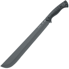 Fox Knives FX-693 JUNGLE LATIN MACHETE mačeta 38 cm, celočierna, FRN, kožené puzdro