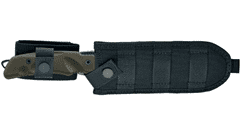 Fox Knives FX-9CM07 OD RIMOR outdoorový nôž 17,5 cm, čierna, zelená, FRN, nylonové puzdro