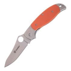 Ganzo Knife G7371-OR vreckový nôž 8,9 cm, Stonewash, oranžová, G10