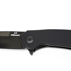 Ganzo Adimanti Skimen-SH vreckový nôž 8,5 cm, celočierna, G10, oceľ, rozbíjač skiel