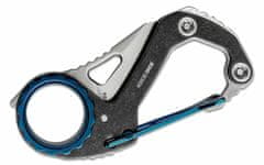 CRKT CR-9083 Compano Carabiner Sheepsfoot vreckový nôž/karabína 3,7 cm, oceľ, Black Stonewash