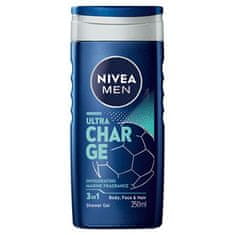 Nivea Sprchový gél pre mužov Ultra Charge (Shower Gel) 250 ml