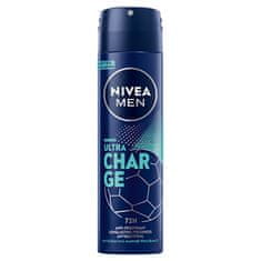 Nivea Antiperspirant v spreji pre mužov Men Ultra Charge (Anti-perspirant) 150 ml