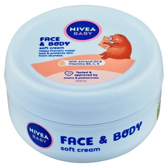 Nivea Baby Krém na tvár a telo 200 ml